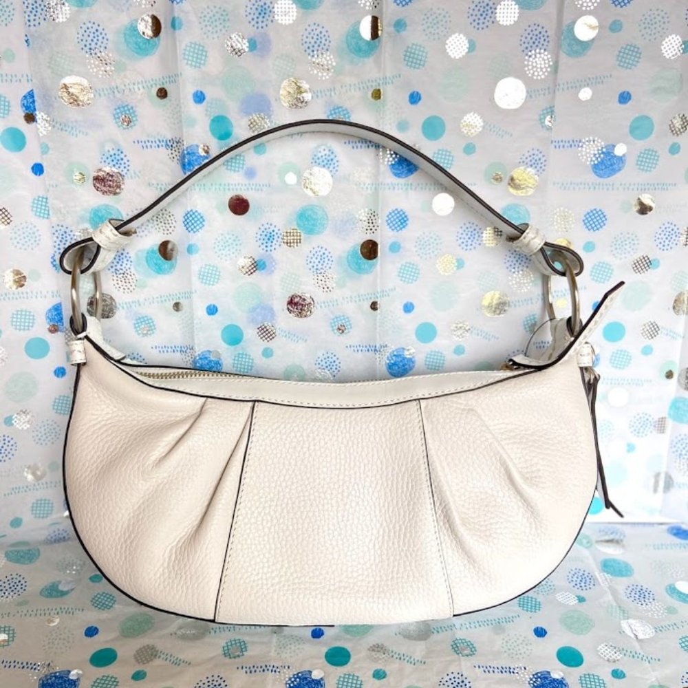 CALVIN KLEIN CITY SAFARI WHITE HOBO FREE SHIPPING!